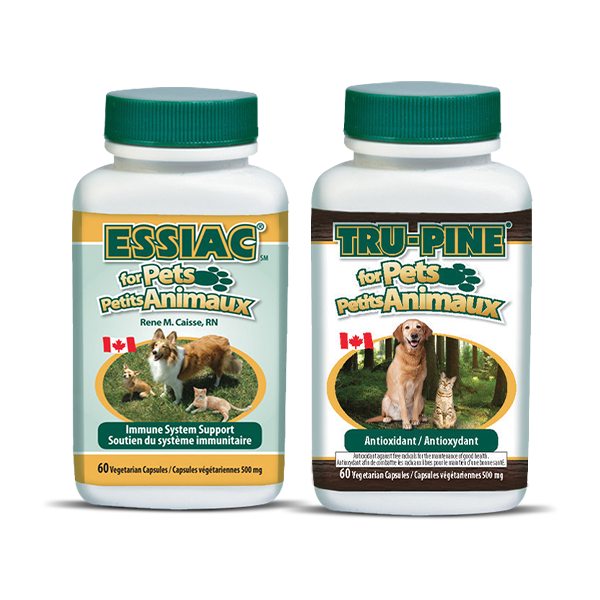 Dog Starter Package (1 Essiac for Pets + 1 Tru-Pine for Pets)